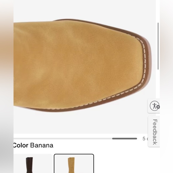 Banana Yellow Riding Boot - Picture 3 of 3